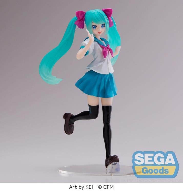 Vocaloid Luminasta Hatsune Miku (16th Anniversary KEI Ver.) Figure Gallery Image 8