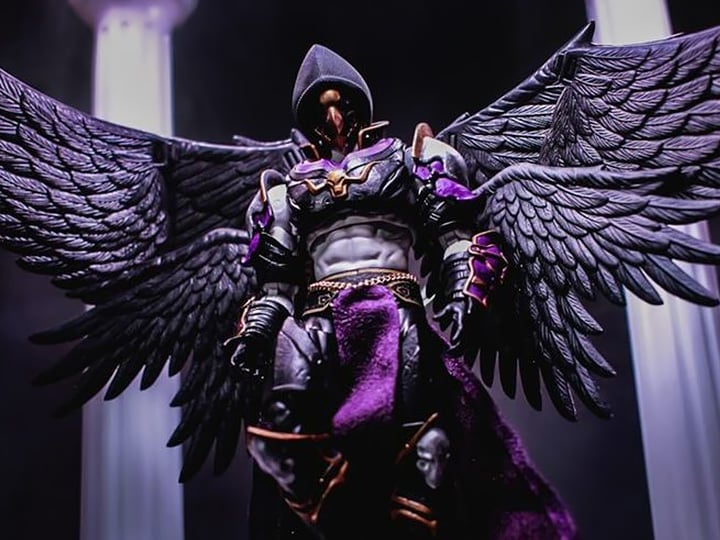 Almighty Legends Azrael 1/12 Scale Action Figure