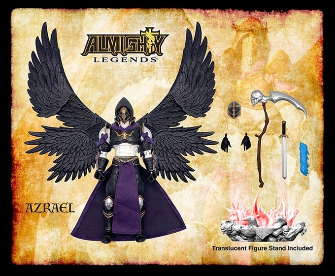 Almighty Legends Azrael 1/12 Scale Action Figure