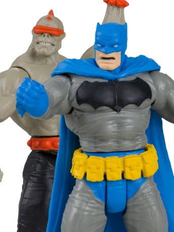The Dark Knight Returns Page Punchers Batman & Mutant Leader 3" Figure with Comic Two-Pack Gallery Image 2