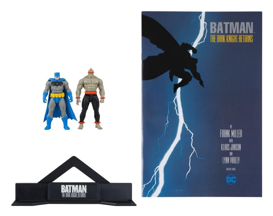 The Dark Knight Returns Page Punchers Batman & Mutant Leader 3" Figure with Comic Two-Pack Gallery Image 9
