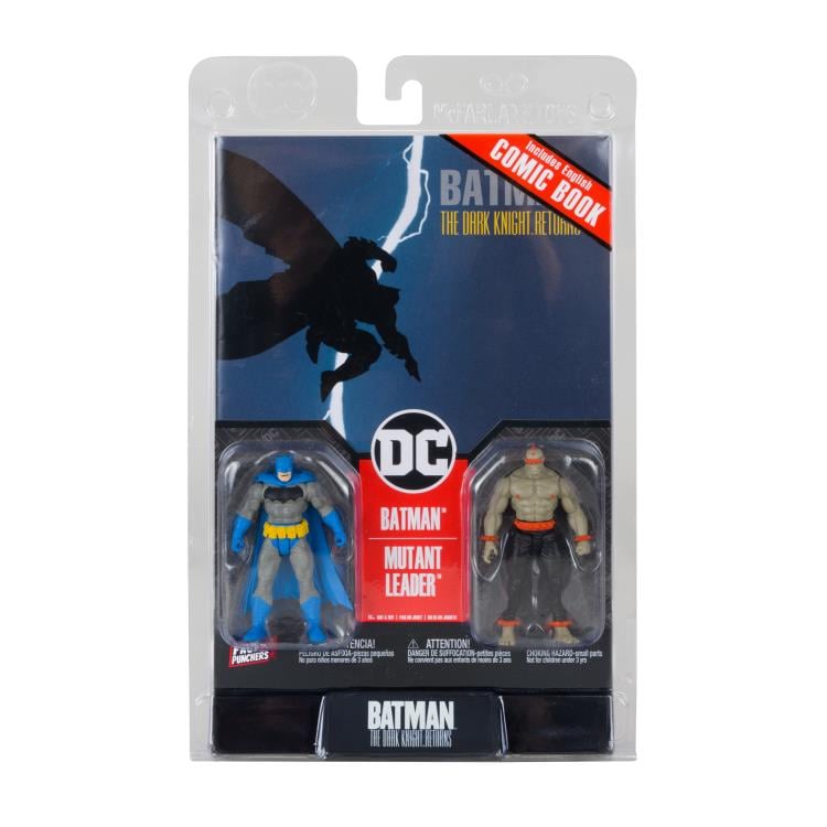 The Dark Knight Returns Page Punchers Batman & Mutant Leader 3" Figure with Comic Two-Pack Gallery Image 10