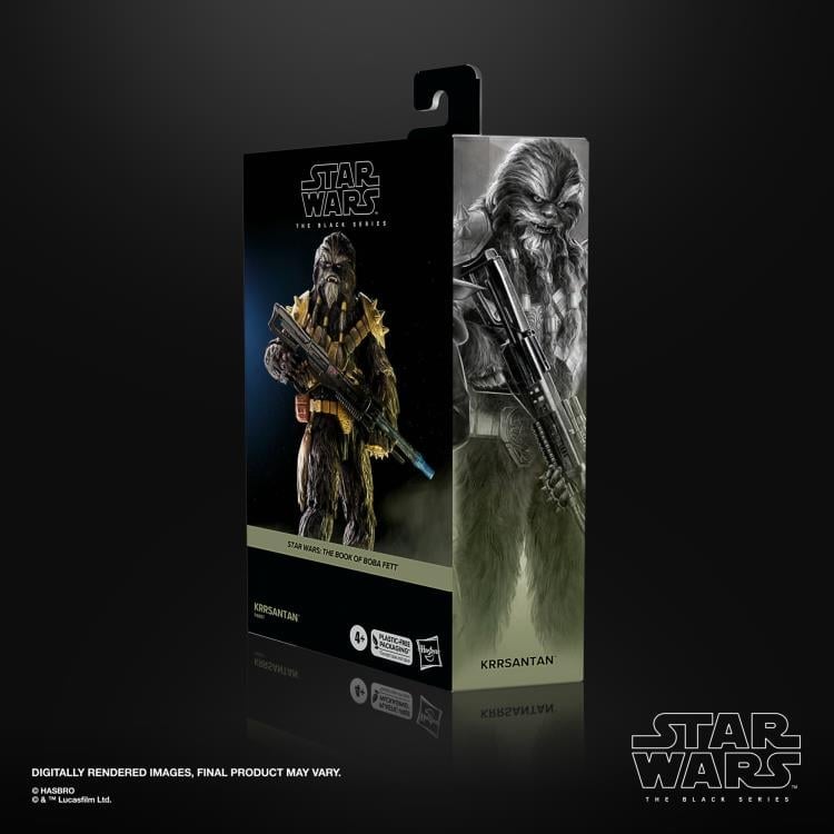 Star Wars: The Black Series 6" Deluxe Krrsantan (Book of Boba Fett) Gallery Image 10