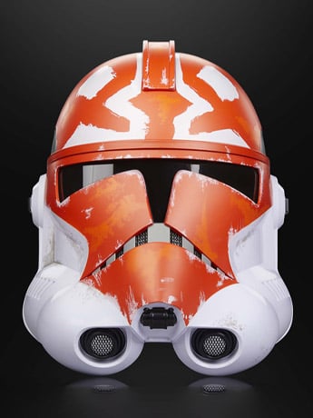 Star Wars: The Black Series 332nd Ahsoka's Clone Trooper 1:1 Scale Wearable Electronic Helmet Gallery Image 2