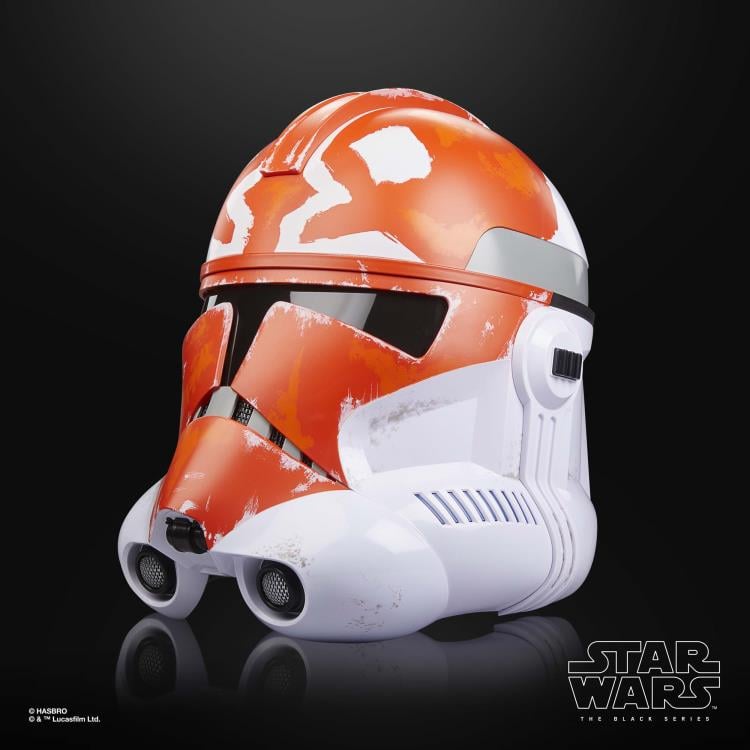 Star Wars: The Black Series 332nd Ahsoka's Clone Trooper 1:1 Scale Wearable Electronic Helmet Gallery Image 9