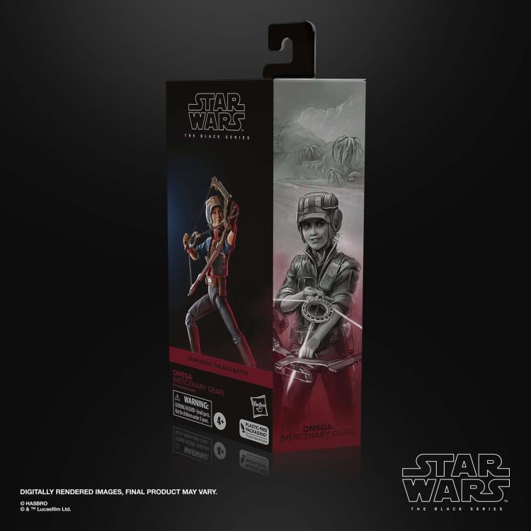 Star Wars: The Black Series 6" Omega (Mercenary Gear) (The Bad Batch) Gallery Image 11