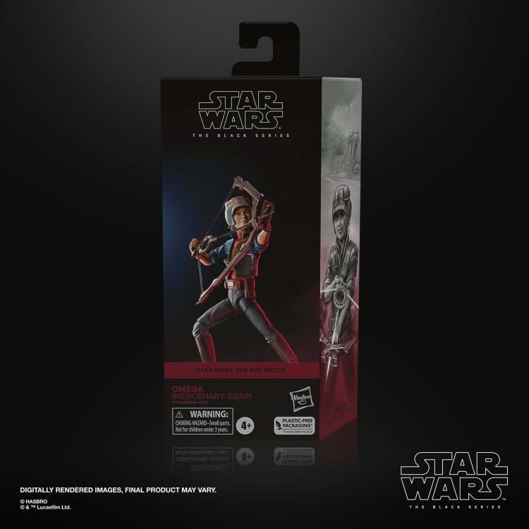 Star Wars: The Black Series 6" Omega (Mercenary Gear) (The Bad Batch) Gallery Image 10