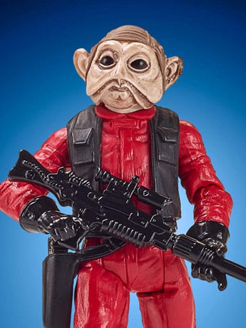 Star Wars 40th Anniversary The Vintage Collection Nien Nunb (Return of the Jedi) Gallery Image 2