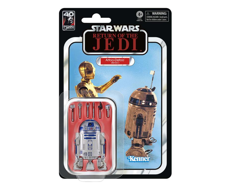 Star Wars 40th Anniversary The Black Series 6" Artoo-Detoo (R2-D2) (Return of the Jedi) Gallery Image 10