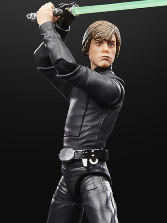 Star Wars 40th Anniversary The Black Series 6" Luke Skywalker (Jedi Knight) (Return of the Jedi) Gallery Image 2