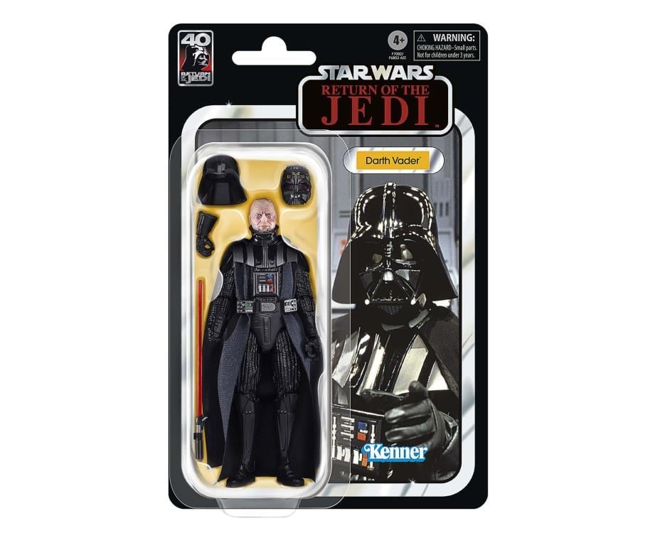 Star Wars 40th Anniversary The Black Series 6" Darth Vader (Return of the Jedi) Gallery Image 9