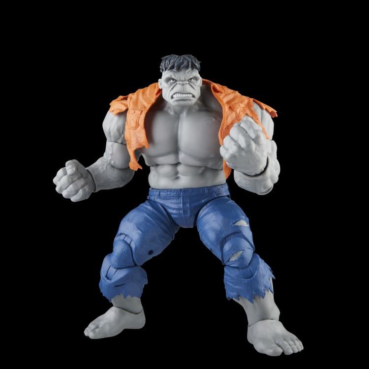 The Avengers 60th Anniversary Marvel Legends Gray Hulk and Dr. Bruce Banner Action Figure Two-Pack Gallery Image 4