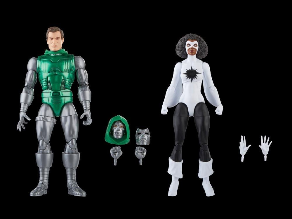 The Avengers 60th Anniversary Marvel Legends Captain Marvel vs. Doctor Doom Action Figure Two-Pack Gallery Image 13