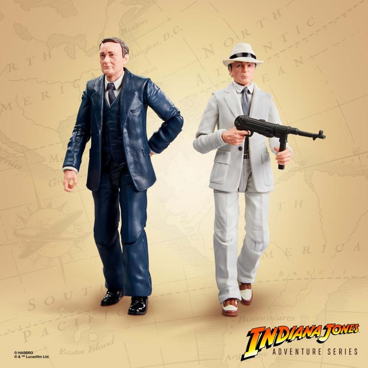 Indiana Jones Adventure Series Marcus Brody and Rene Belloq Two-Pack Gallery Image 3
