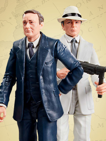 Indiana Jones Adventure Series Marcus Brody and Rene Belloq Two-Pack Gallery Image 2