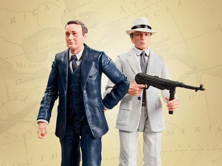 Indiana Jones Adventure Series Marcus Brody and Rene Belloq Two-Pack Gallery Image 1
