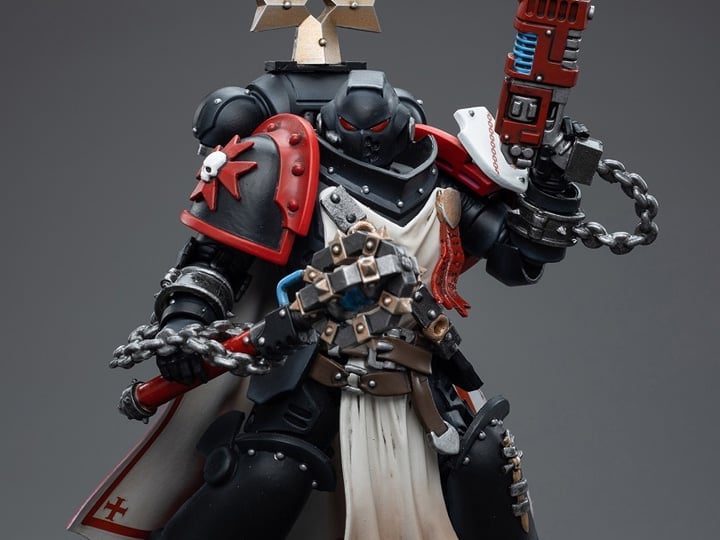 Warhammer 40k Black Templars Sword Brethren Brother Dragen 1/18 Scale Figure Gallery Image 1