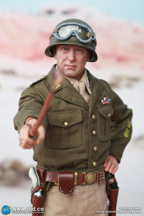 WWII General of the United States Army - General George Smith Patton Jr. 1/6 Scale Figure Gallery Image 12
