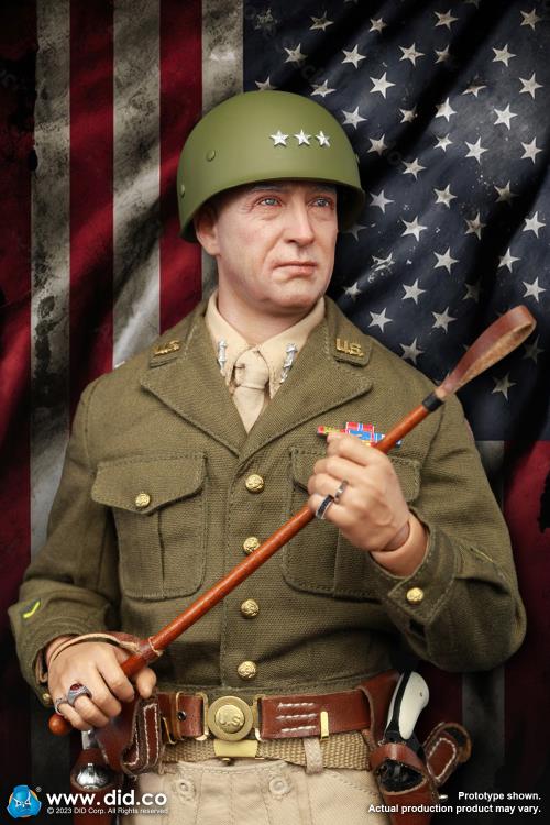 WWII General of the United States Army - General George Smith Patton Jr. 1/6 Scale Figure Gallery Image 4