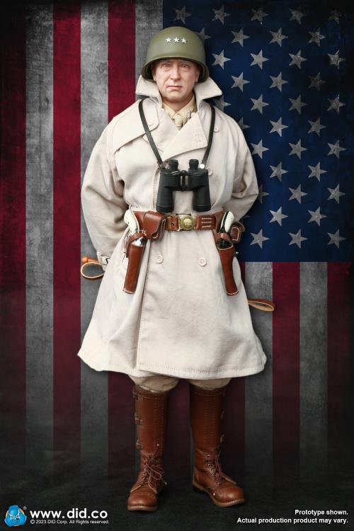 WWII General of the United States Army - General George Smith Patton Jr. 1/6 Scale Figure Gallery Image 5