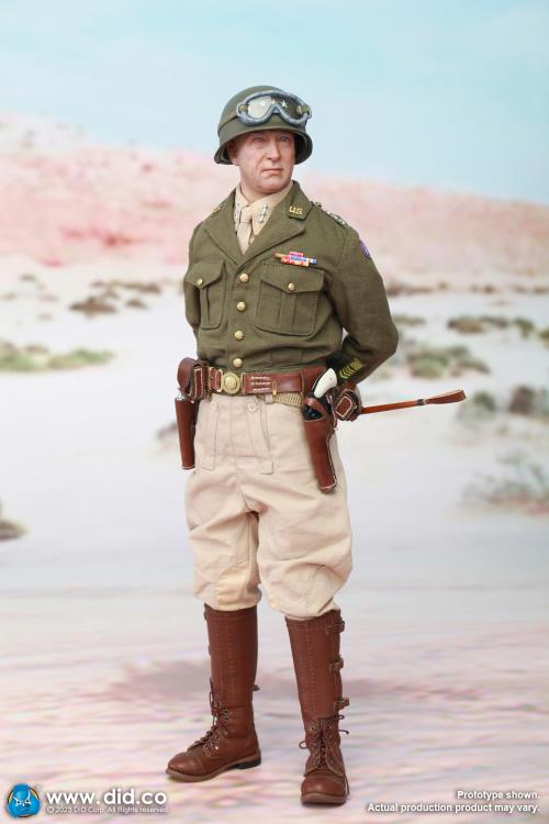 WWII General of the United States Army - General George Smith Patton Jr. 1/6 Scale Figure Gallery Image 13