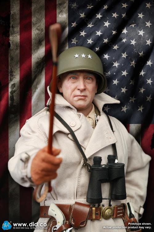 WWII General of the United States Army - General George Smith Patton Jr. 1/6 Scale Figure Gallery Image 7