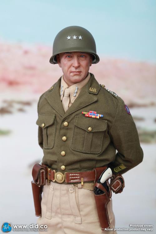WWII General of the United States Army - General George Smith Patton Jr. 1/6 Scale Figure Gallery Image 14