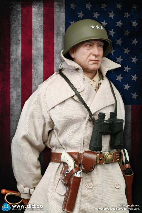 WWII General of the United States Army - General George Smith Patton Jr. 1/6 Scale Figure Gallery Image 9
