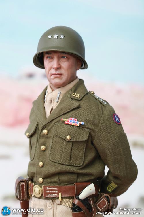 WWII General of the United States Army - General George Smith Patton Jr. 1/6 Scale Figure Gallery Image 17