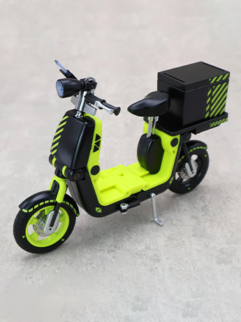 Goddess of Delivery GB-02 1/12 Scale Transformable Scooter Bike Gallery Image 2