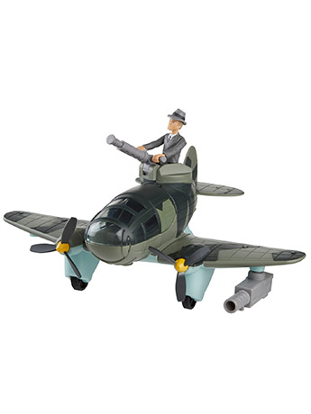 Indiana Jones Worlds of Adventure Doctor Jürgen Voller with Plane Action Figure Set Gallery Image 2