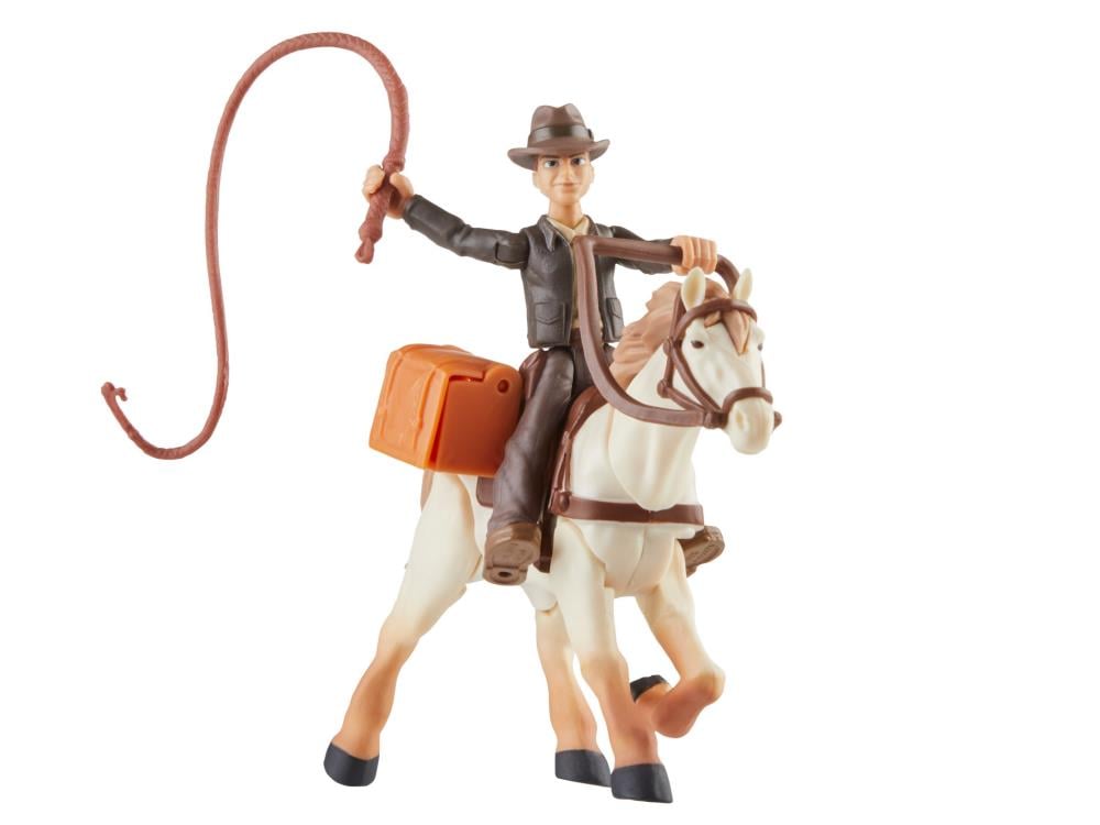 Indiana Jones Worlds of Adventure Indiana Jones with Horse Action Figure Set Gallery Image 3