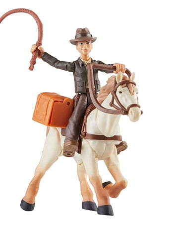 Indiana Jones Worlds of Adventure Indiana Jones with Horse Action Figure Set Gallery Image 2