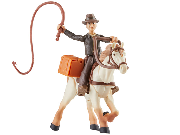 Indiana Jones Worlds of Adventure Indiana Jones with Horse Action Figure Set Gallery Image 1