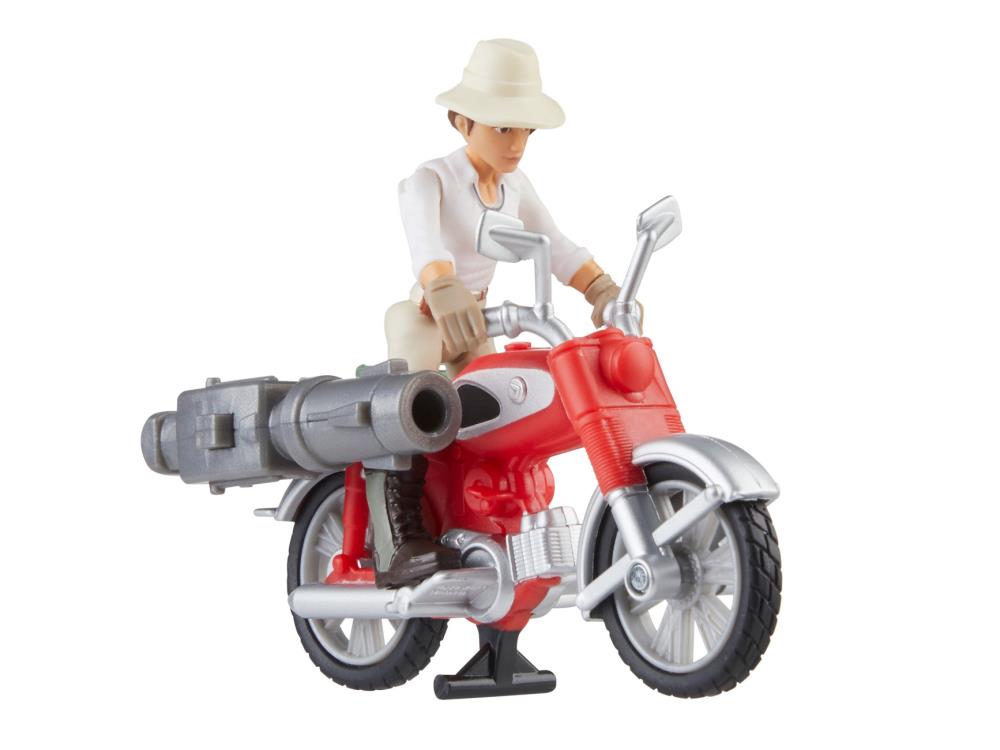 Indiana Jones Worlds of Adventure Helena Shaw with Motorcycle Action Figure Set Gallery Image 5