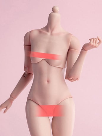 Crazy Durable Female 1/6 Scale Body (AT203P - Pale) Gallery Image 2