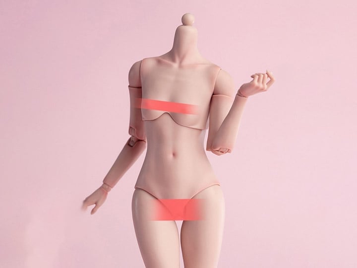 Crazy Durable Female 1/6 Scale Body (AT203P - Pale) Gallery Image 1