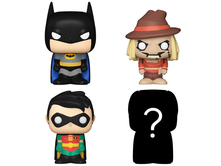 DC Comics Bitty Pop! Batman Four-Pack Gallery Image 1