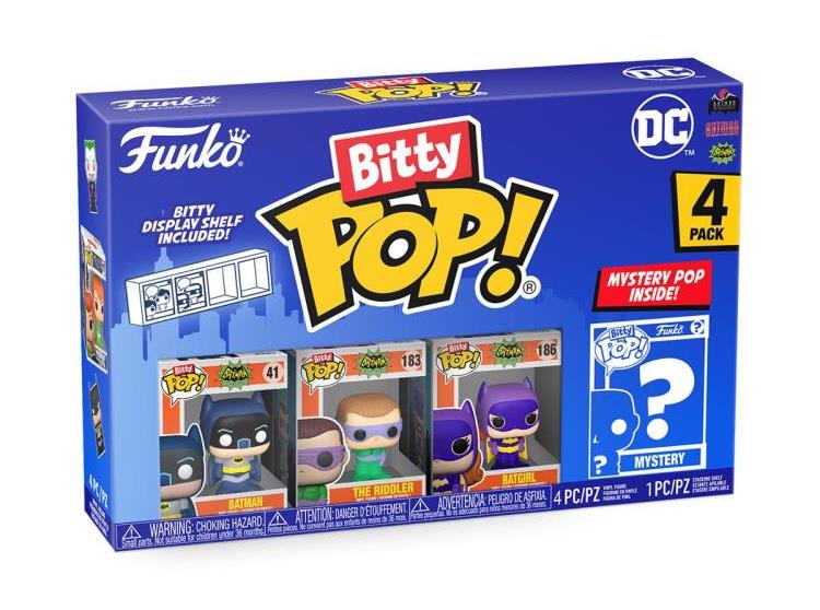 DC Comics Bitty Pop! Batman 1966 Four-Pack Gallery Image 20