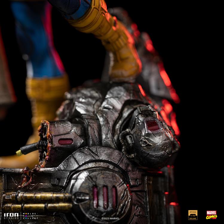 X-Men Cyclops Unleashed 1/10 Deluxe Art Scale Limited Edition Statue Gallery Image 12