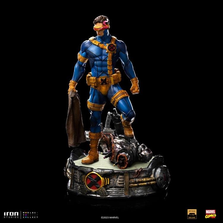 X-Men Cyclops Unleashed 1/10 Deluxe Art Scale Limited Edition Statue Gallery Image 4