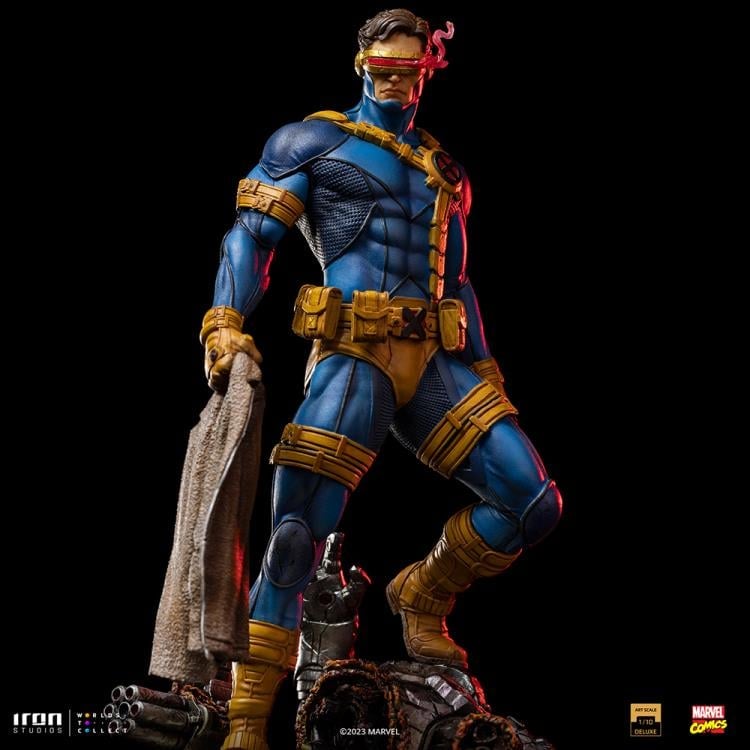X-Men Cyclops Unleashed 1/10 Deluxe Art Scale Limited Edition Statue Gallery Image 9