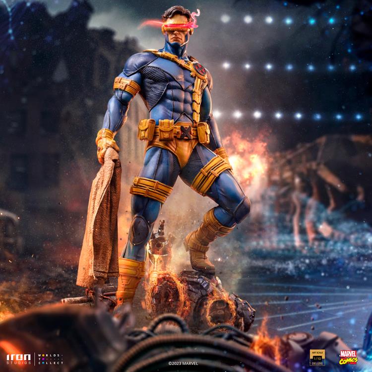 X-Men Cyclops Unleashed 1/10 Deluxe Art Scale Limited Edition Statue Gallery Image 17