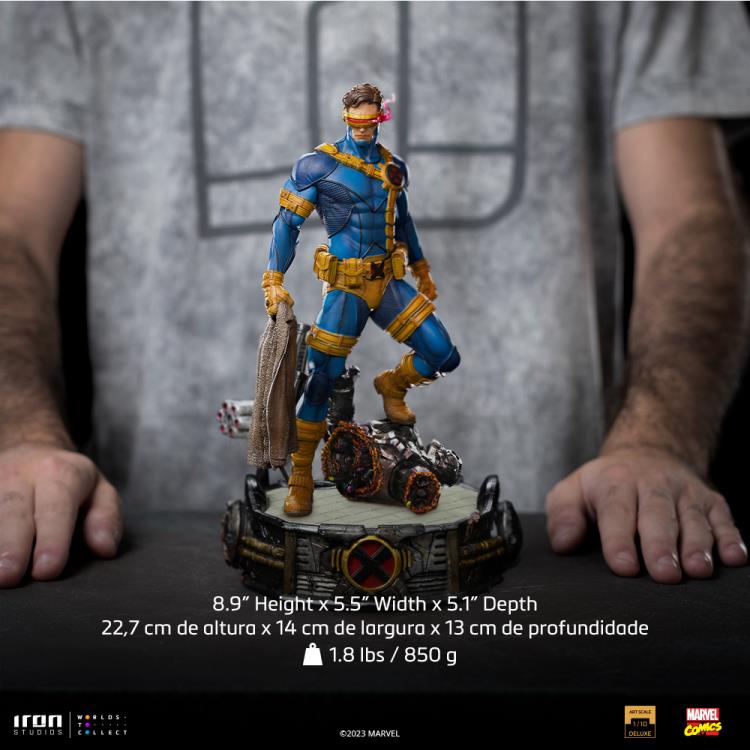 X-Men Cyclops Unleashed 1/10 Deluxe Art Scale Limited Edition Statue Gallery Image 18