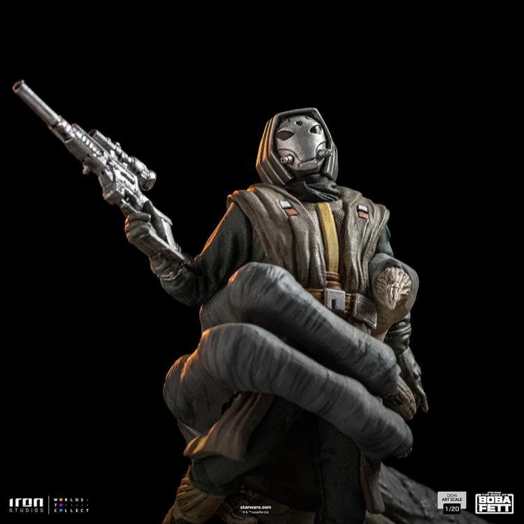 The Book of Boba Fett Boba Fett & Rancor 1/20 Demi Art Scale Limited Edition Statue Gallery Image 15