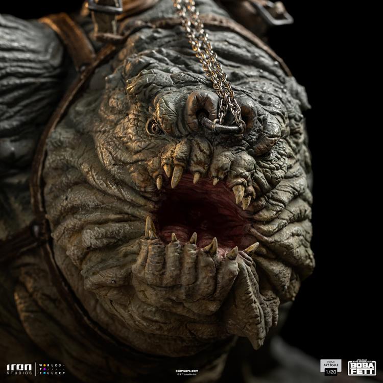 The Book of Boba Fett Boba Fett & Rancor 1/20 Demi Art Scale Limited Edition Statue Gallery Image 18