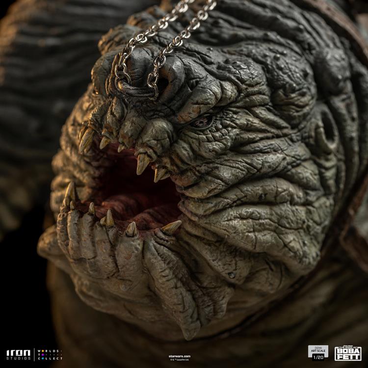 The Book of Boba Fett Boba Fett & Rancor 1/20 Demi Art Scale Limited Edition Statue Gallery Image 17