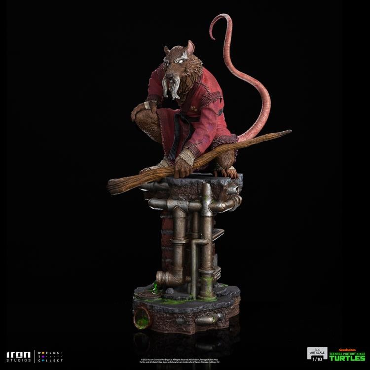 Teenage Mutant Ninja Turtles Battle Diorama Series Splinter 1/10 Art Scale Limited Edition Statue Gallery Image 4