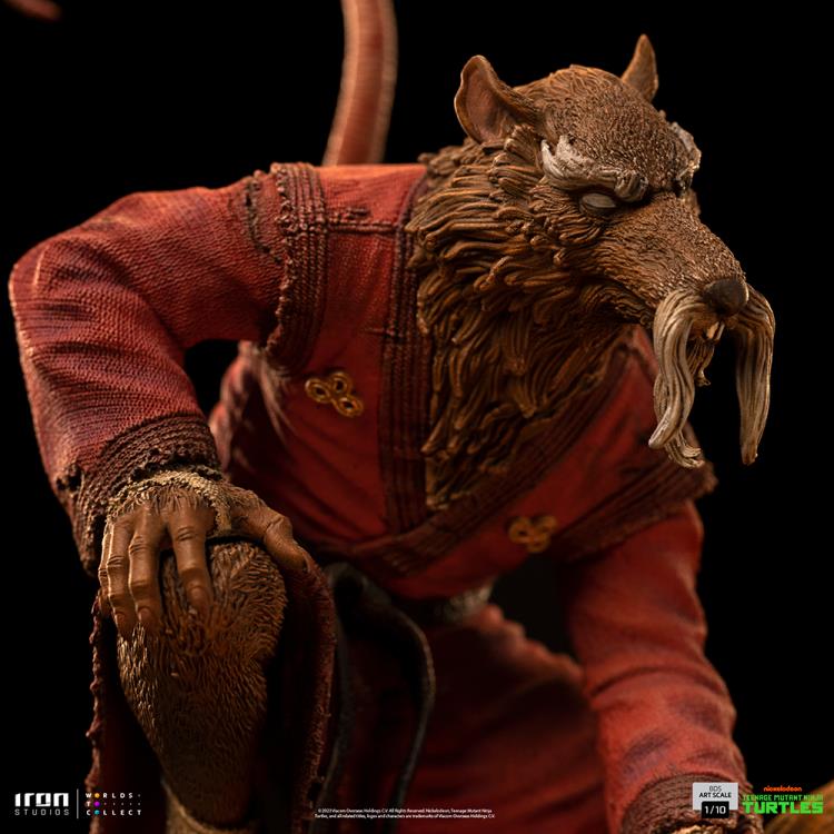 Teenage Mutant Ninja Turtles Battle Diorama Series Splinter 1/10 Art Scale Limited Edition Statue Gallery Image 16