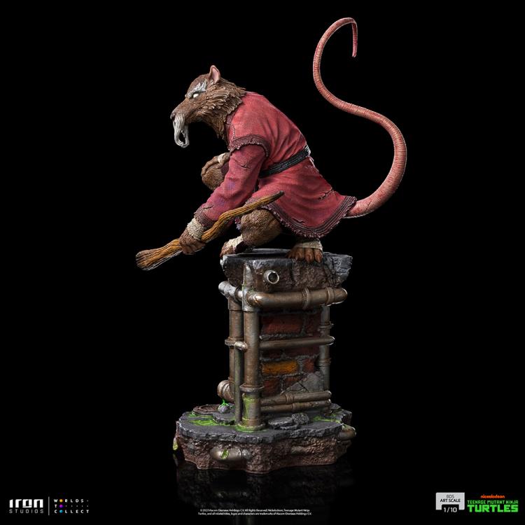 Teenage Mutant Ninja Turtles Battle Diorama Series Splinter 1/10 Art Scale Limited Edition Statue Gallery Image 5